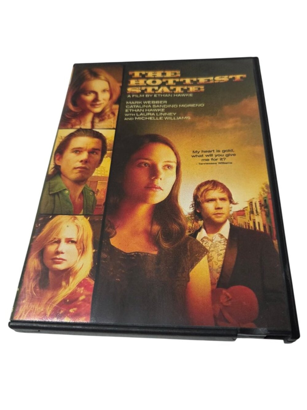 The Hottest State DVD Drama Ethan Hawke Commentary Bonus Features 2007